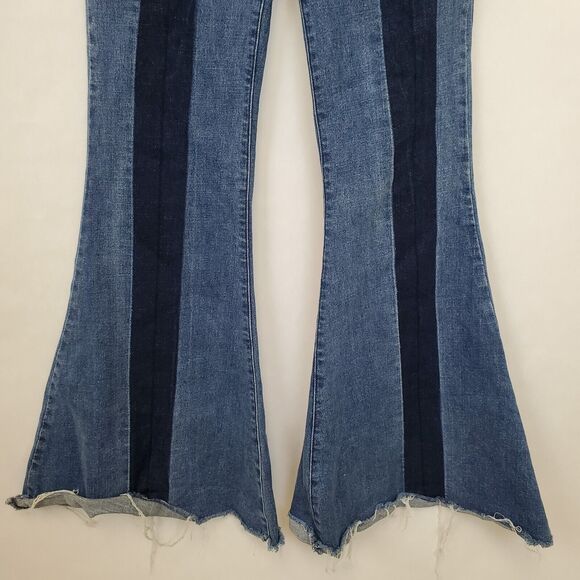 Show Me Your MuMu Blue Flare Jeans - Picture 4 of 16